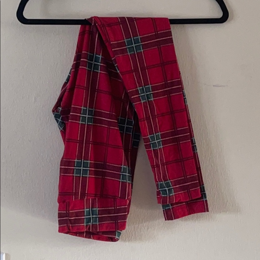 Plaid Lularoe Leggings OS